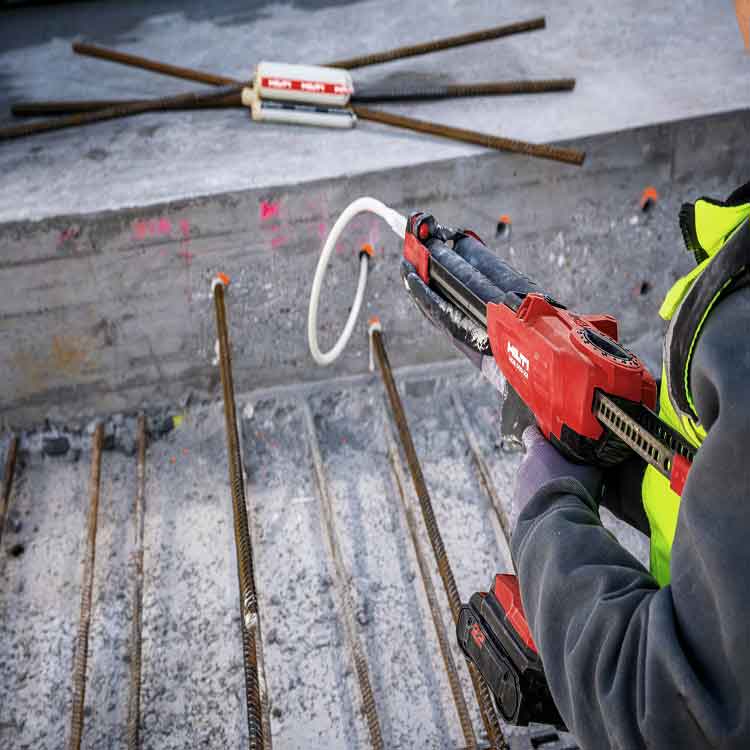 چسب کاشت میلگرد هیلتی HILTI RE 100-پلی می